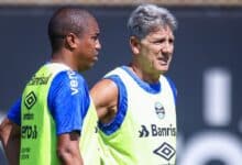 Treino do Grêmio Renato Portaluppi Grêmio x Juventude 