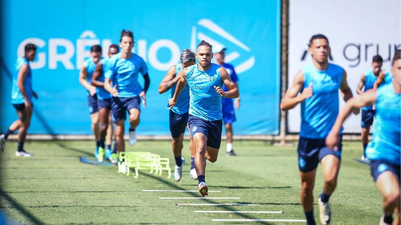 Treino do Grêmio