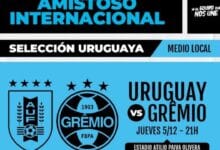 Amistoso Grêmio x Seleção Uruguaia