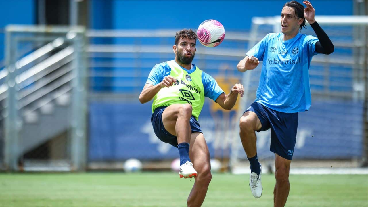 Grêmio treino 