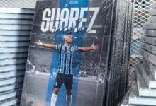 Lançamento do livro sobre Luis Suárez no Grêmio