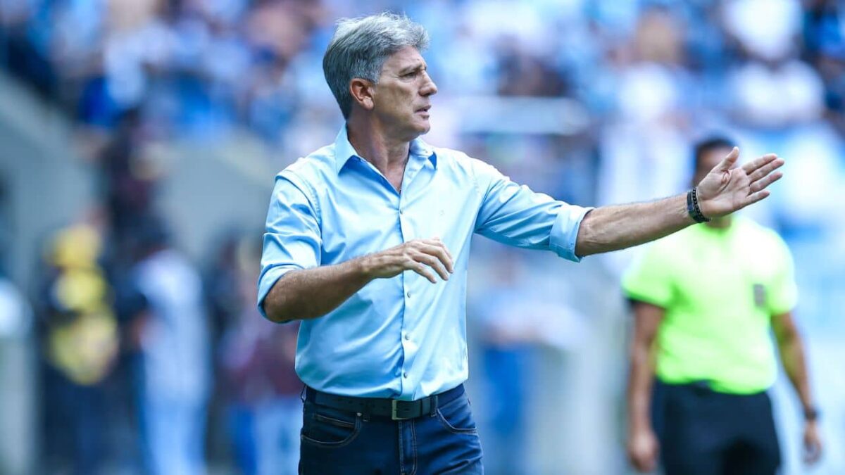 Renato Portaluppi ídolo do Grêmio
