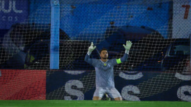 Goleiro Gabriel Grando do Grêmio