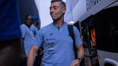 Técnico Pedro Caixinha do Santos, que esteve na mira do Grêmio