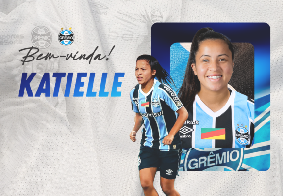 Nova lateral do Grêmio Katielle