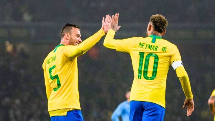 Neymar Arthur Grêmio Santos