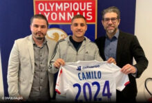 Camilo Reijers quando foi anunciado pelo Lyon, da França