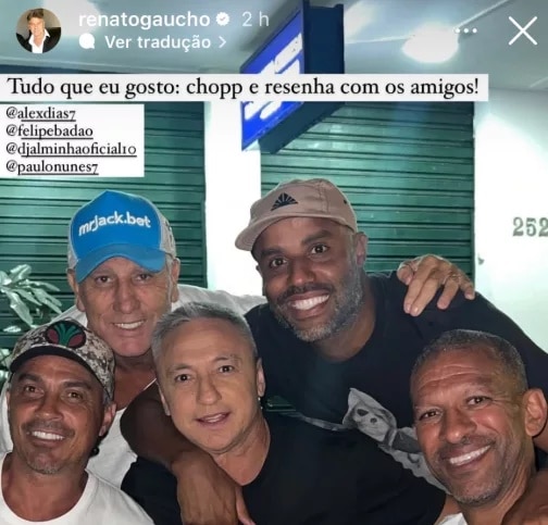 Renato Portaluppi, Paulo Nunes e outras estrelas