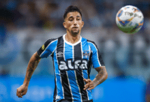 Atacante gremista Cristian Olivera, reforço do Grêmio