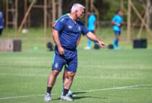 Técnico sub-20 Grêmio Fabiano Daitx