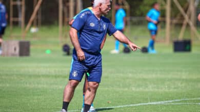 Técnico sub-20 Grêmio Fabiano Daitx