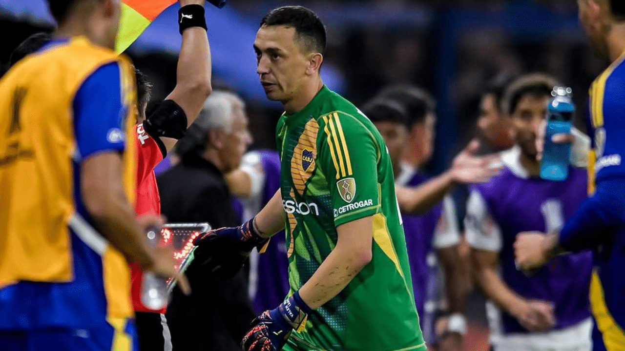 Goleiro Marchesín, do Boca Juniors e ex-Grêmio