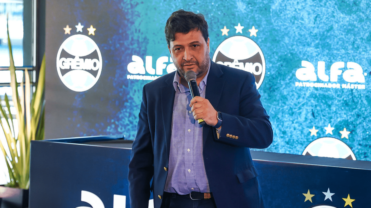 Presidente destaca contrastes entre Grêmio e Inter na final do Gauchão.