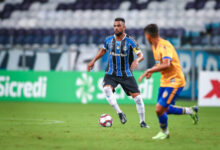 Maicon no confronto entre Grêmio e Pelotas