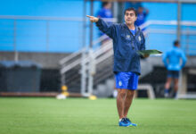 Quinteros Grêmio Treino