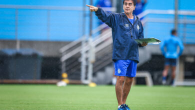 Quinteros Grêmio Treino