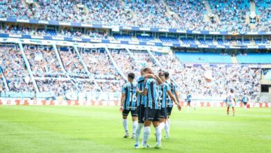 Jogadores do Grêmio