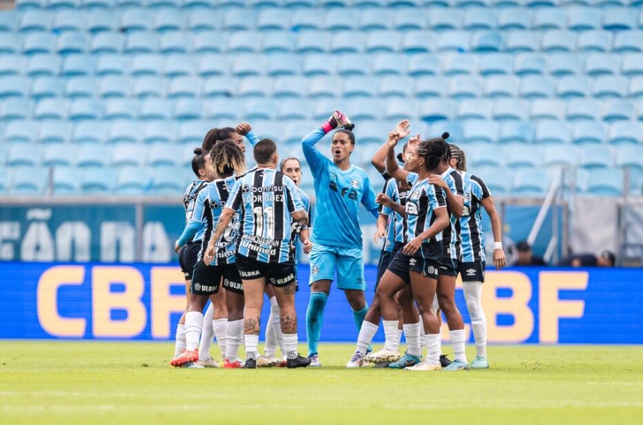 Gurias do Grêmio em campo