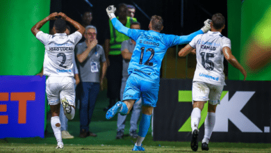 Gabriel Grando - Grêmio avançou na Copa do Brasil