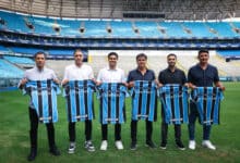 Comissão tecnica Grêmio Quinteros