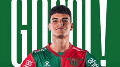 Atacante do Grêmio Freddy Noguera - No Boston River