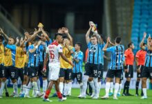 Jogadores do Grêmio na Copa Sul-Americana de 2025