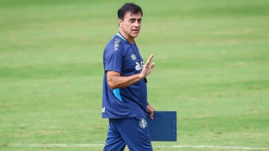 Gustavo Quinteros - Treinamento Grêmio 11/04
