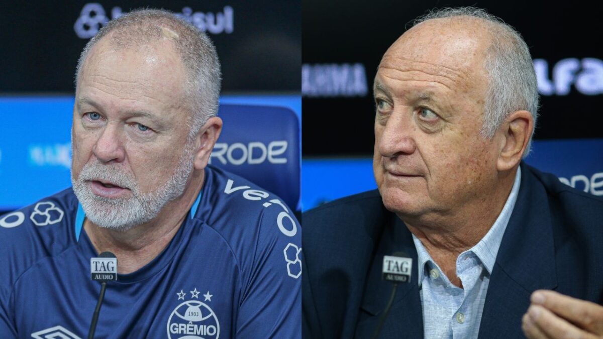 Mano Menezes e Felipão