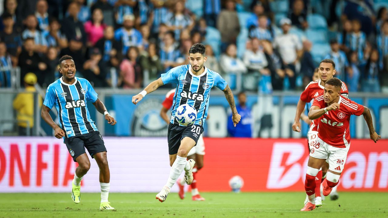 Villasanti do Grêmio no GreNal 447