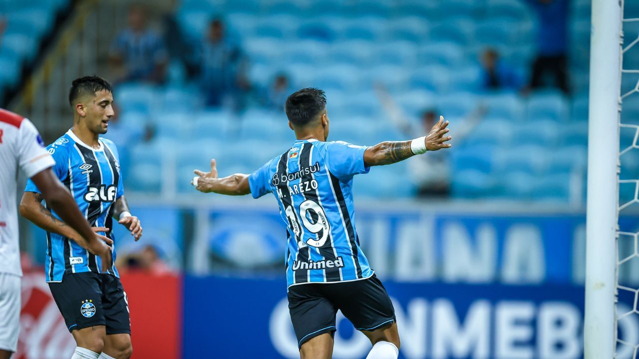 Arezo - Grêmio 2x0 Atlético Grau - Sul-Americana