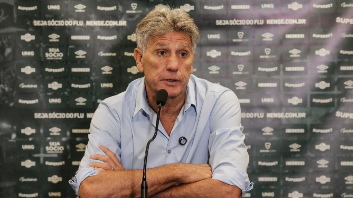 Renato Portaluppi, ex~Grêmio, atual técnico do Fluminense