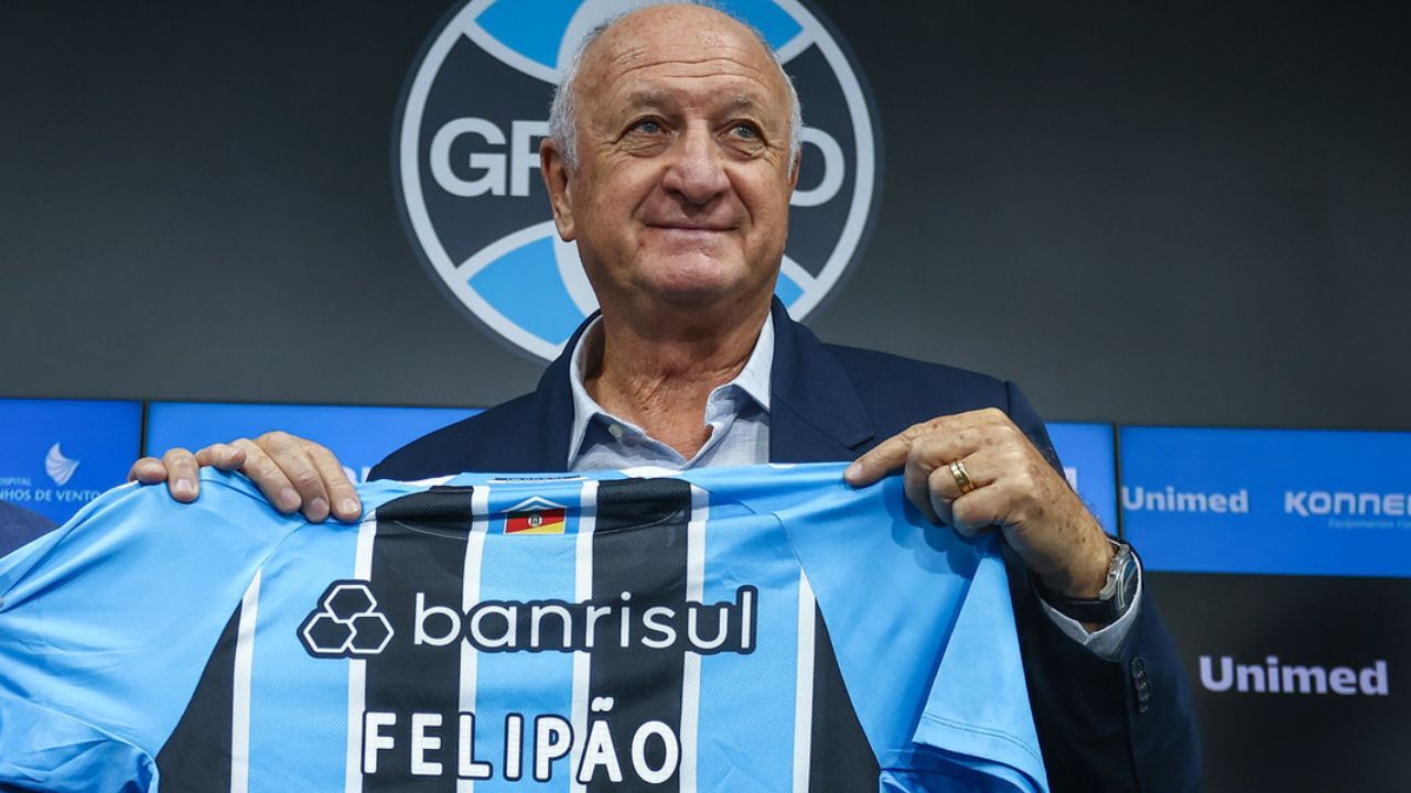 Felipão manda recado para a torcida antes de Grêmio x Godoy Cruz