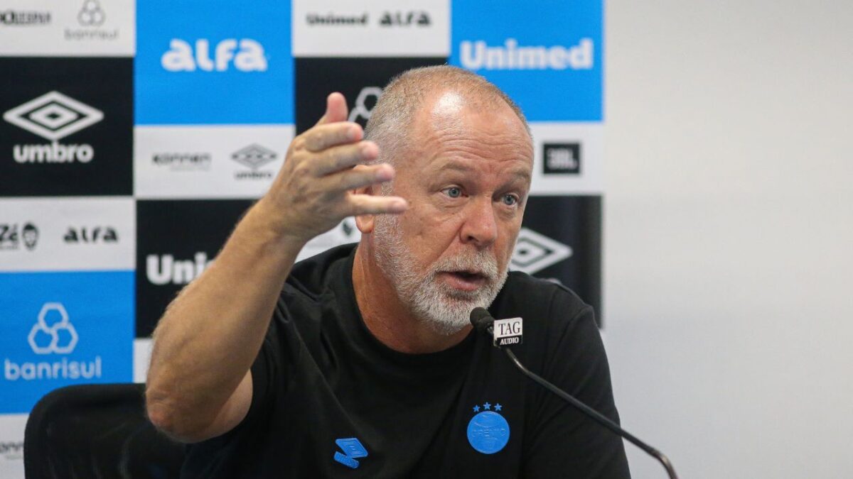 Mano Menezes após Grêmio x Santos