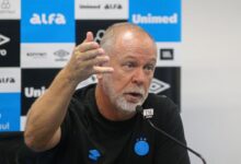Mano Menezes após Grêmio x Santos