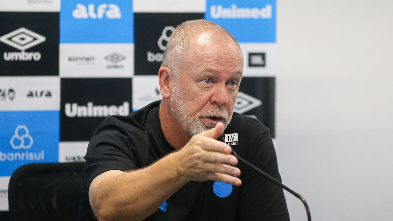 Mano Menezes após Grêmio x Santos