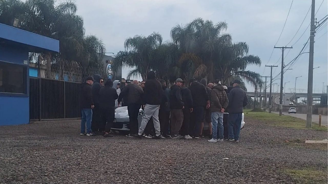 Grêmio protesto