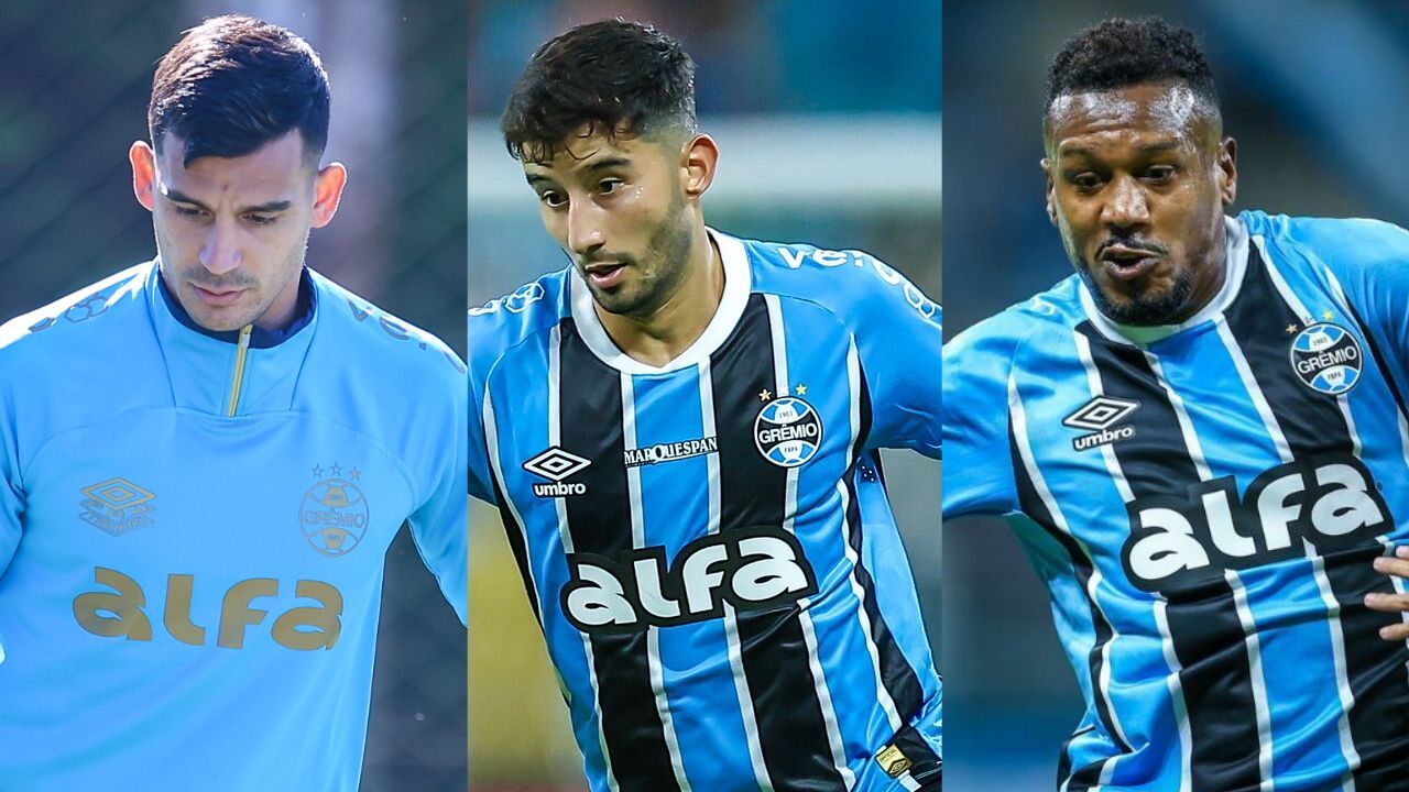 Atualização sobre Cristaldo, Villasanti e Edenilson: meias do Grêmio em destaque.