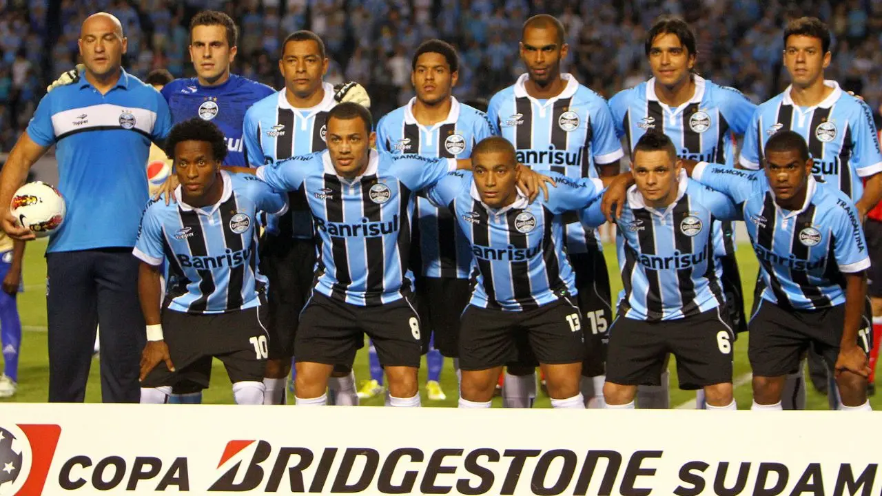 Time Grêmio na Copa Sul-Americana de 2012