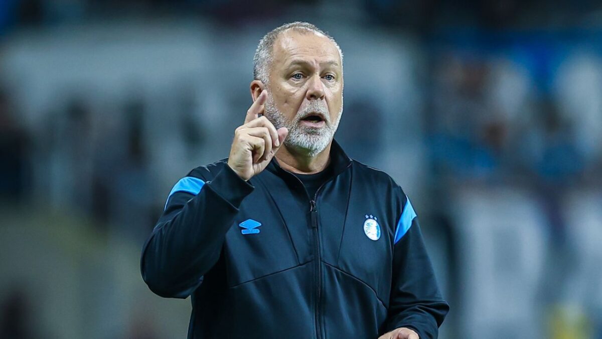 Mano Menezes Grêmio x Bragantino