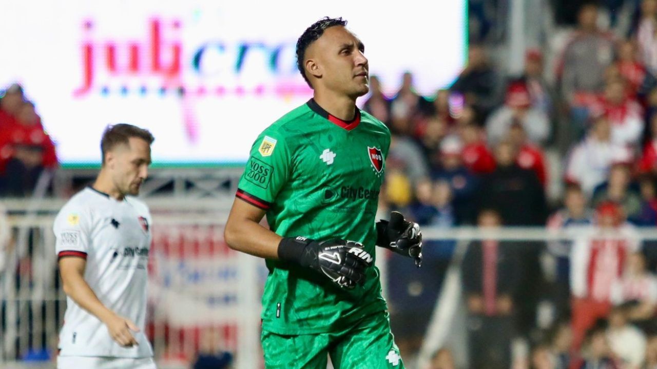 Goleiro Keylor Kavas, do Newell’s Old Boys, esteve na mira do Grêmio