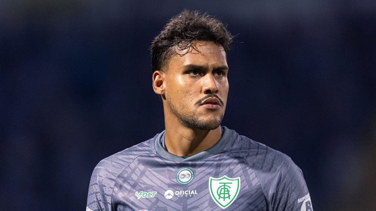 Goleiro Matheus Mendes do América-MG, ex-Atlético-MG