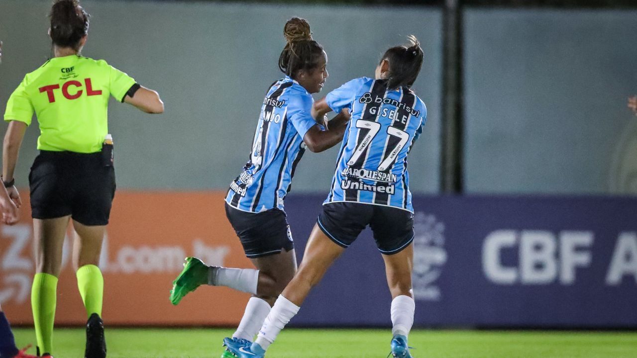 Grêmio segue em ascensão após resultado positivo na 12ª rodada do Brasileirão Feminino.