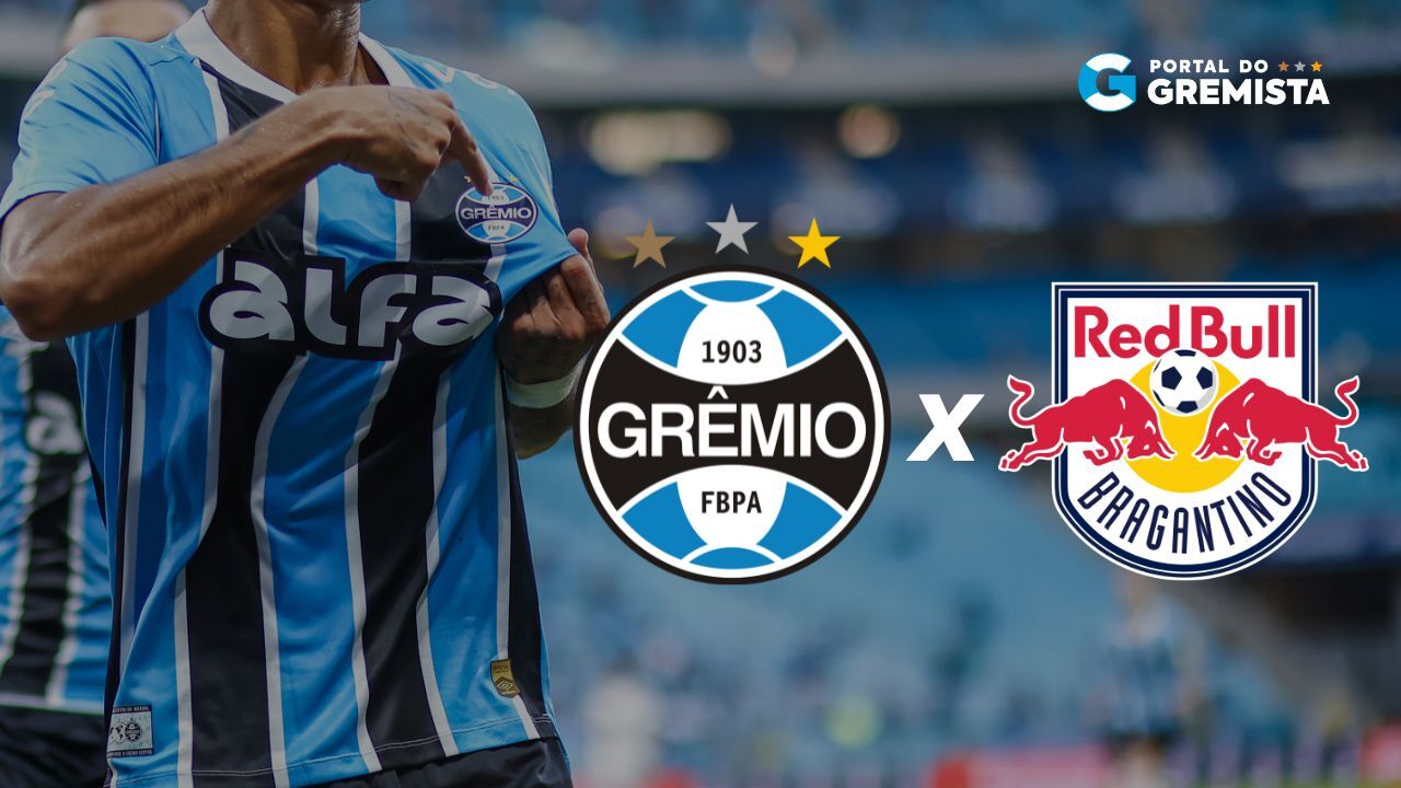 Assistir Grêmio x Bragantino: transmissão ao vivo do Campeonato Brasileiro.