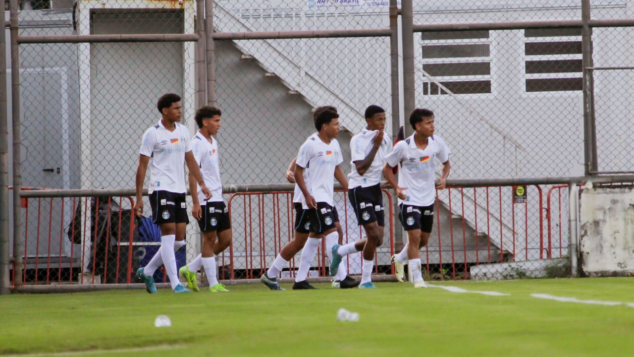 Grêmio derrota o Flamengo no Rio e estreia com três pontos no Brasileirão Sub-17