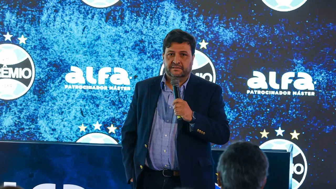 Presidente do Grêmio - Alberto Guerra