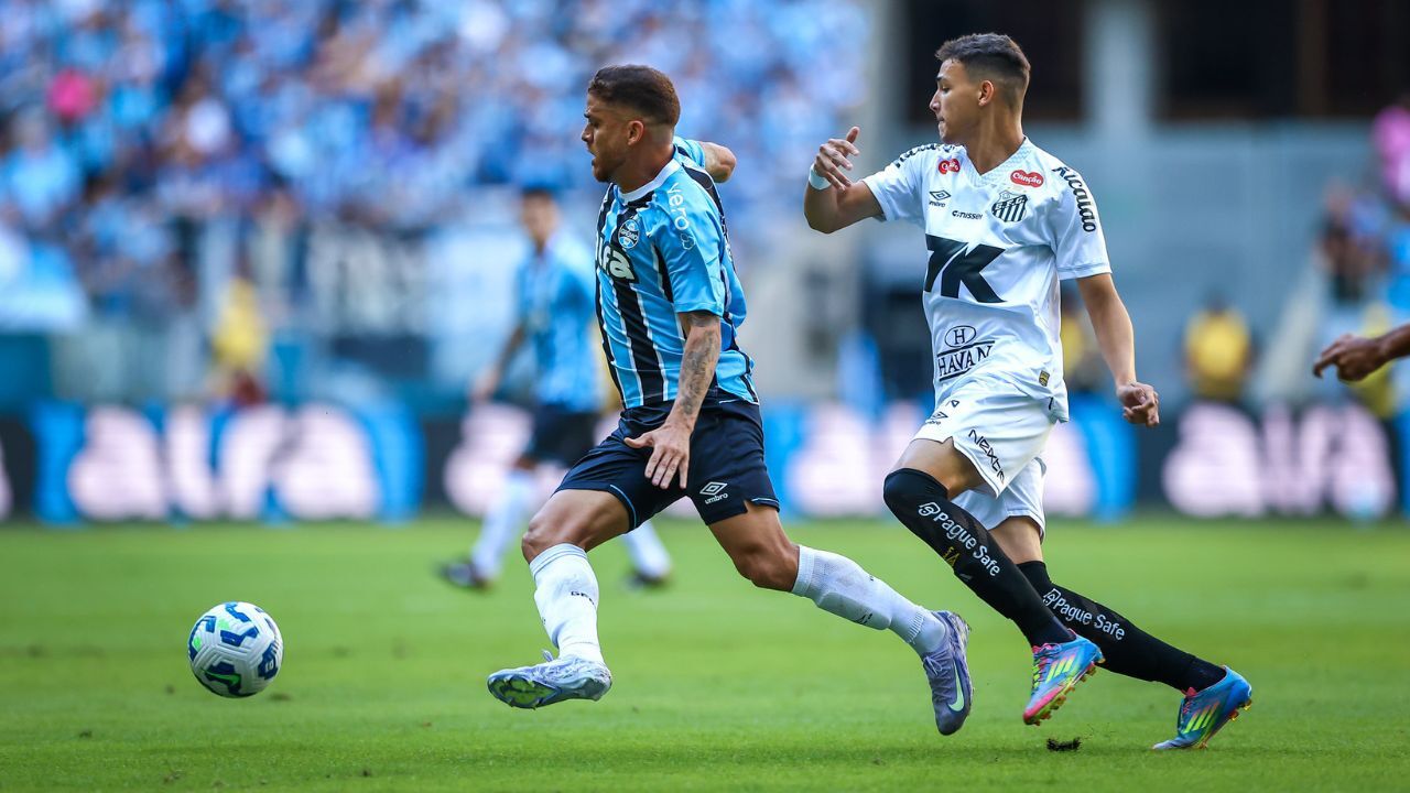 Cuéllar Grêmio x Santos