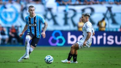 Igor Serrote e Soteldo - Grêmio x Santos