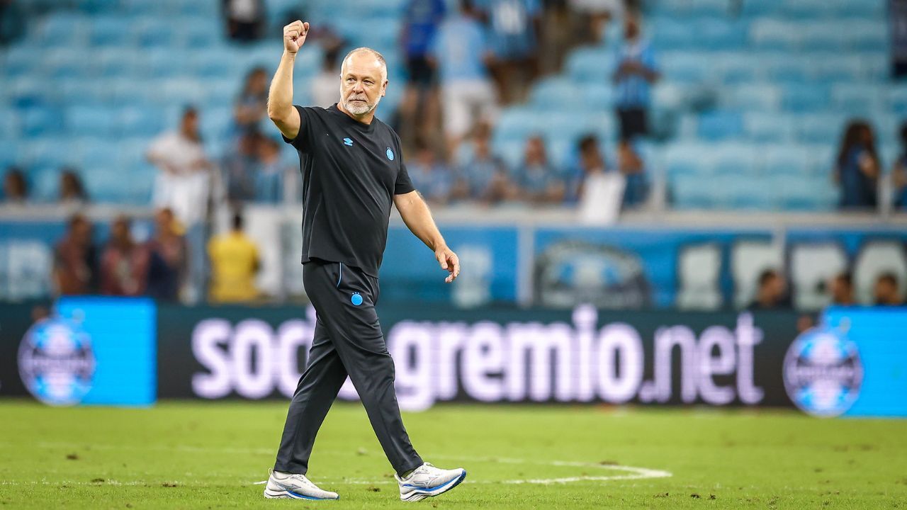 Mano Menezes - Grêmio 1x0 Santos