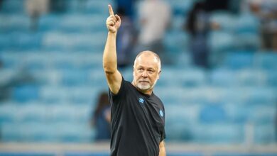 Técnico Mano Menezes - Grêmio 1x0 Santos