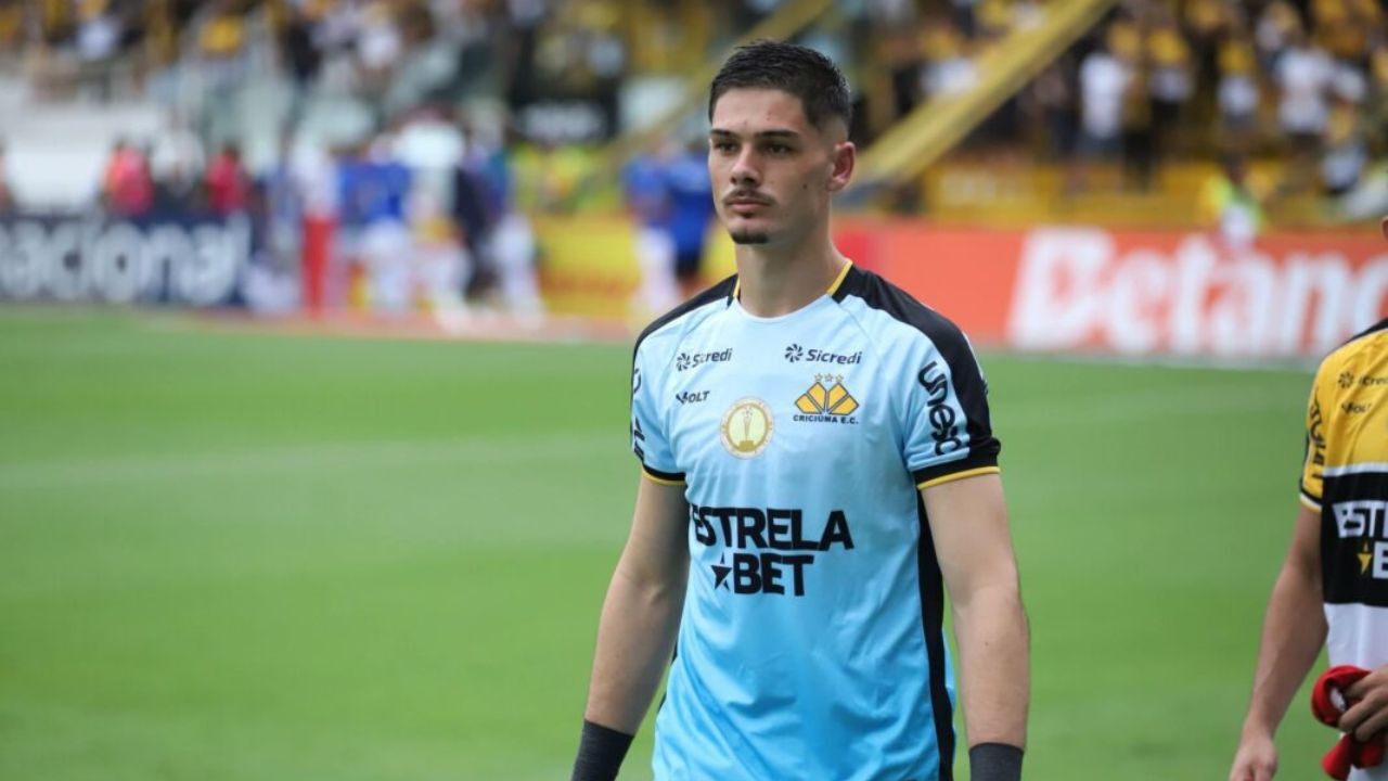 Kauã Moroso, goleiro do Criciúma interessado ao Grêmio